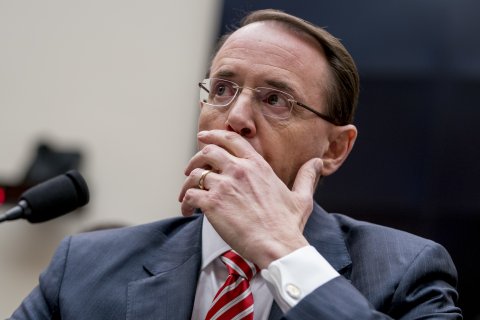 DEVELOPING: Rod Rosenstein Heads to White House After Sessions Fired Rosenstein-1