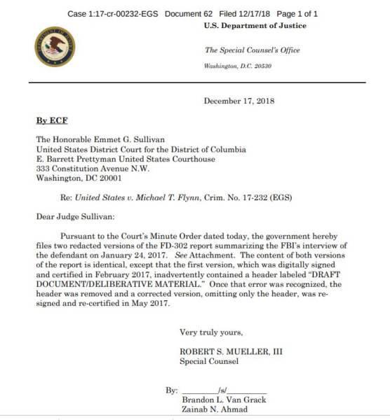 FLYNN DOCS RELEASED: Shows Deep State Original 302 Document Is Still Missing Flynn-mueller-302-redacted-556x600