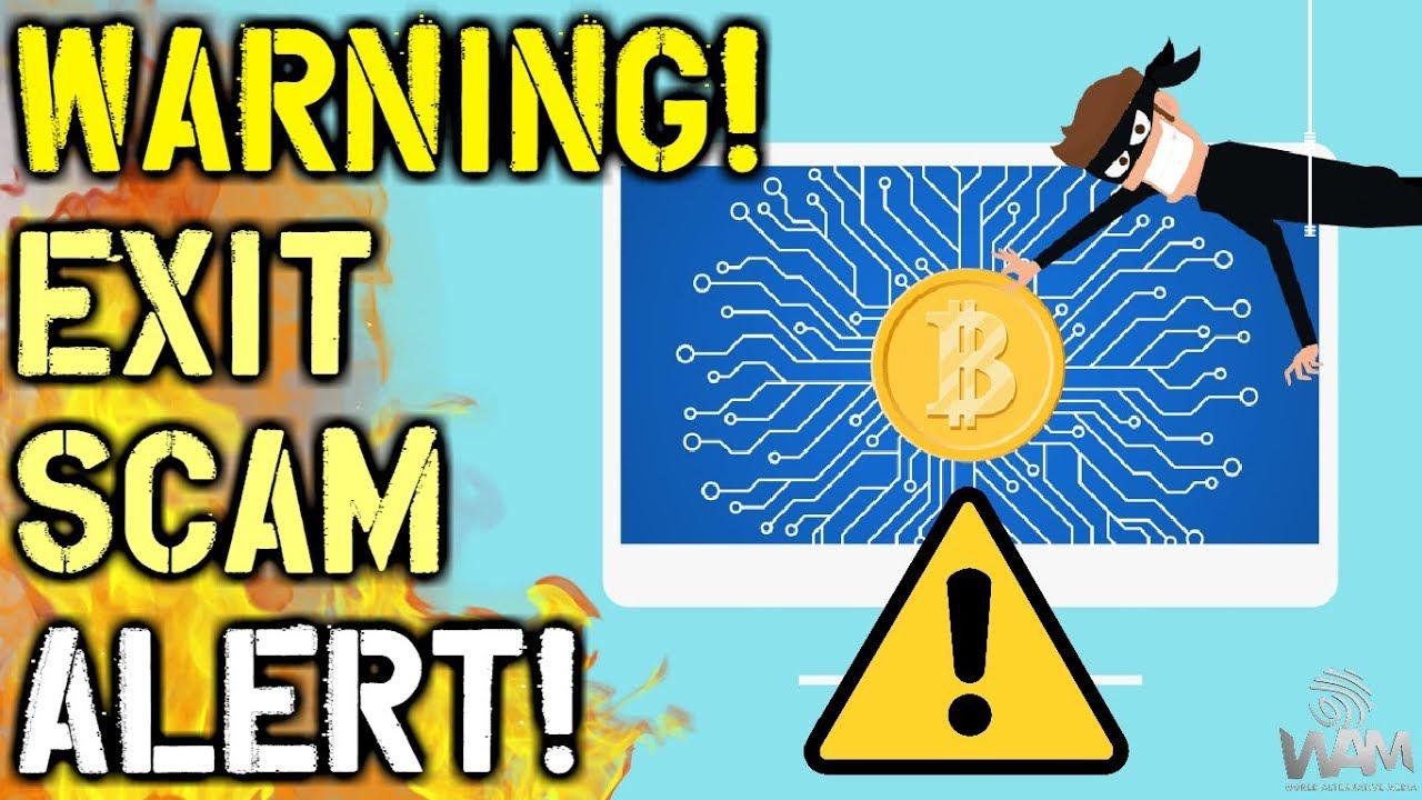 cryptocurrency exit scam